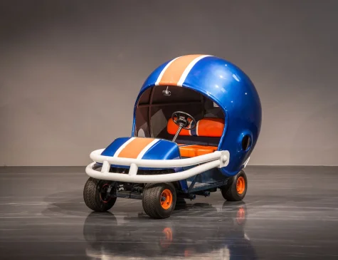 2000 E-Z-GO  Helmet Car 