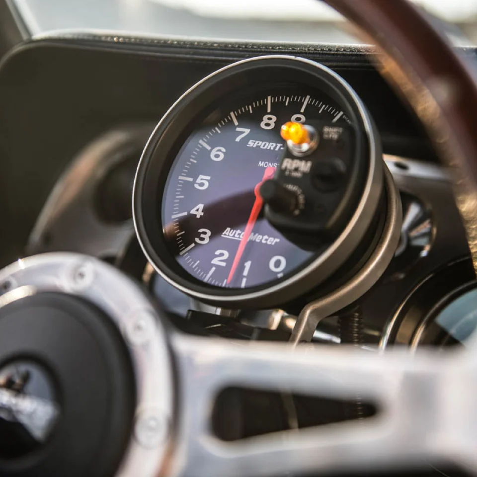 1967er Ford Mustang “Eleanor” in L.A.- Cockpit Innenansicht